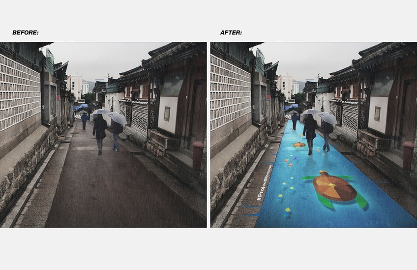 duscholuxiberia's tweet photo. #ProjectMonsoon devuelve el color a las calles de Seoul durante la época del monzón ¡Qué gran idea! https://t.co/UozPYnMo4V