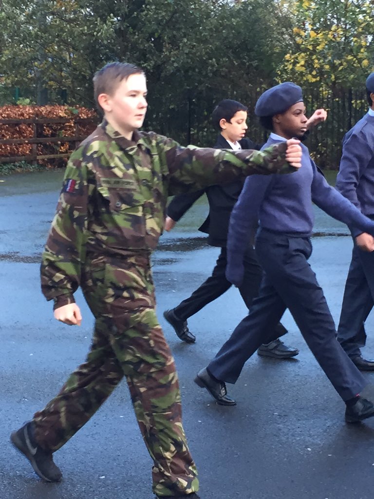Looking good! Cadets doing drill last week <a href="/AlbionAcademy/">The Albion Academy</a> <a href="/CCFRAFAlbion/">Albion Academy CCF</a>