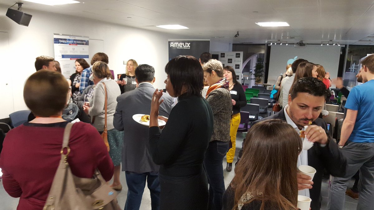 AlexandroRizzo's tweet photo. RT InsaneLogicUK "Now the turn of our attending startups, with coffee and doughnuts on the side ☕🍩 #SENTechLDN https://t.co/YCwsqUeDfH"