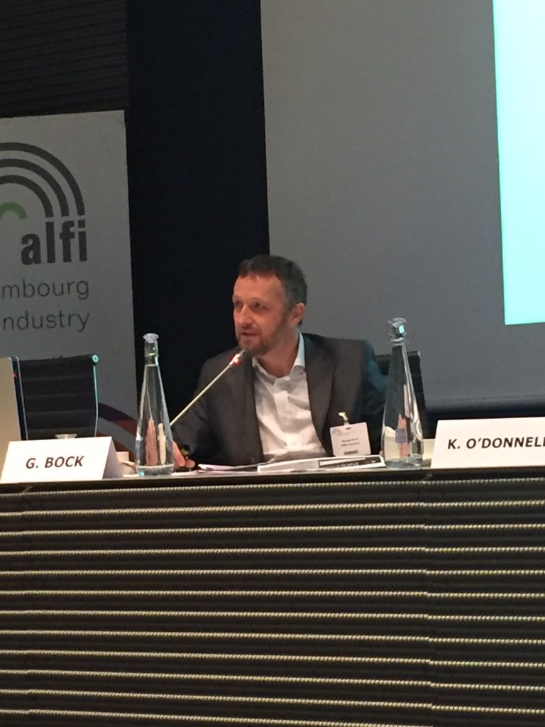 ALFIfunds's tweet photo. @GeorgesBock @KPMGLuxembourg setting the scene #ALFILE15 https://t.co/dRzYTTVf4E