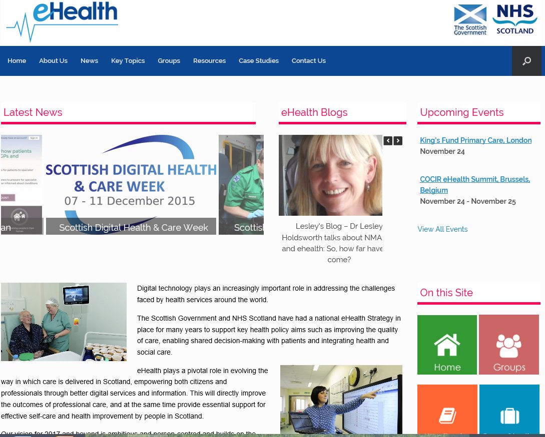 DigiCare4Scot's tweet photo. We've made some changes to our homepage. We'd love to hear your thoughts on it https://t.co/FUAQ6wVjtr #ehealthscot https://t.co/w4oIYtBgPK