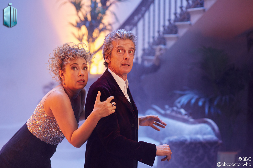 bbcdoctorwho's tweet photo. Is it Christmas yet? 
We can’t wait to see Alex Kingston back as River in the Xmas Special!
https://t.co/Kq34I0DUFv https://t.co/KJu1KKNPWr