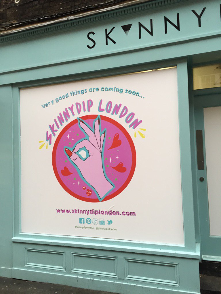 shackletonprop's tweet photo. Just in time for #phonetastic Xmas @SkinnydipLondon open in @7DialsLondon soon! https://t.co/t0z5mtavAx