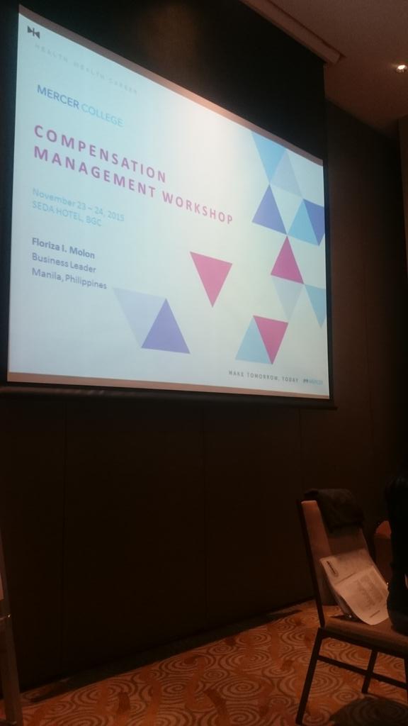 Marlon_BDPH's tweet photo. Mercer Ph conducted its 2nd run of the Compensation Management Workshop to HR practitioners #MercerPH @Mercer_PH https://t.co/TBF6BuspGM