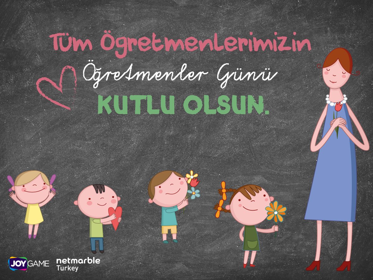 Tüm öğretmenlerimizin, Öğretmenler Günü kutlu olsun!