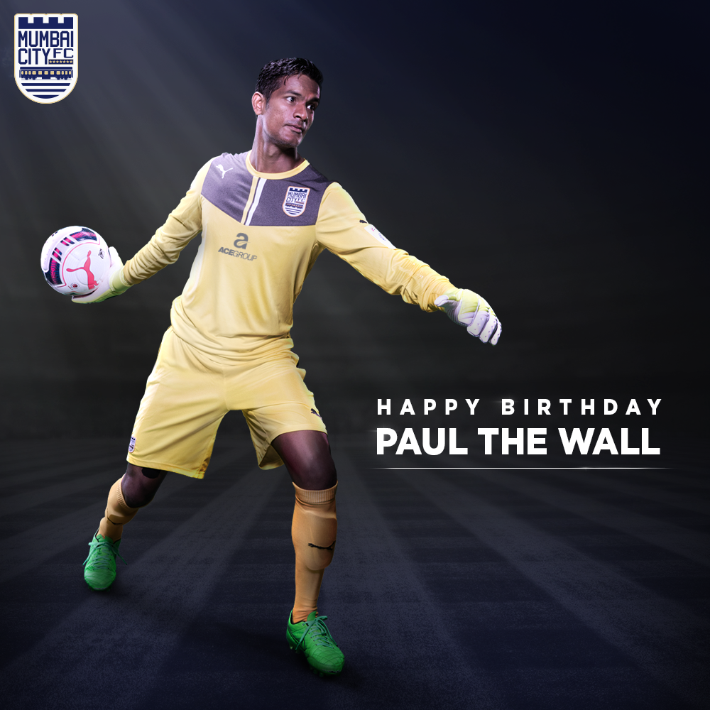 The strong, the tall, the fiercest of them all, our number 1, Subrata Paul. Wishing him a very happy birthday! 