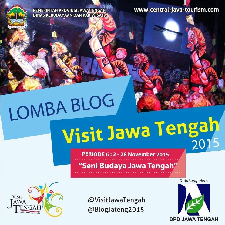Iisscute's tweet photo. MaSih ada waktu Lomba @BlogJateng2015 Periode 6 et 28:11  Tema Seni Budaya Jateng INFO : https://t.co/qWgreO9YMe https://t.co/GtOD3cgHwi