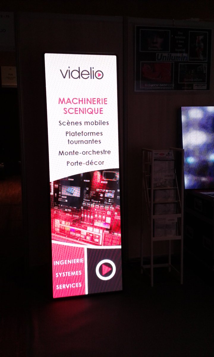 videlioinfo's tweet image. @JTSE_Officiel C'est maintenant ! VIDELIO Stand 26-28-78-79 #scenographie #MurLed #Entertainment #machineriescenique