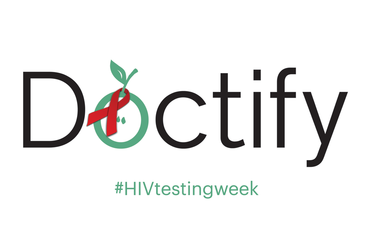 doctifyuk's tweet image. Wearing our ribbon this week #HIVtestingweek #Imtesting