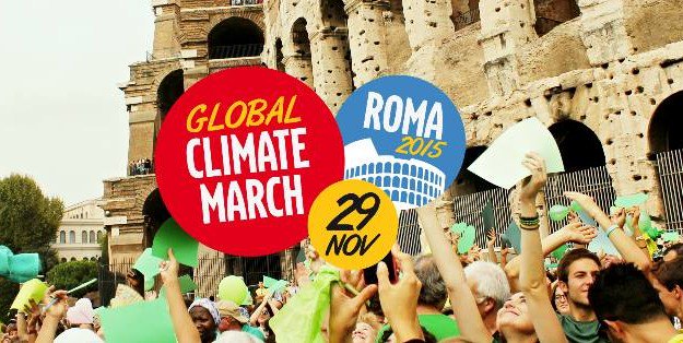 Mobilitiamoci tutti per la #MarciaperilClima in vista della #COP21 a Parigi #2gradiesto