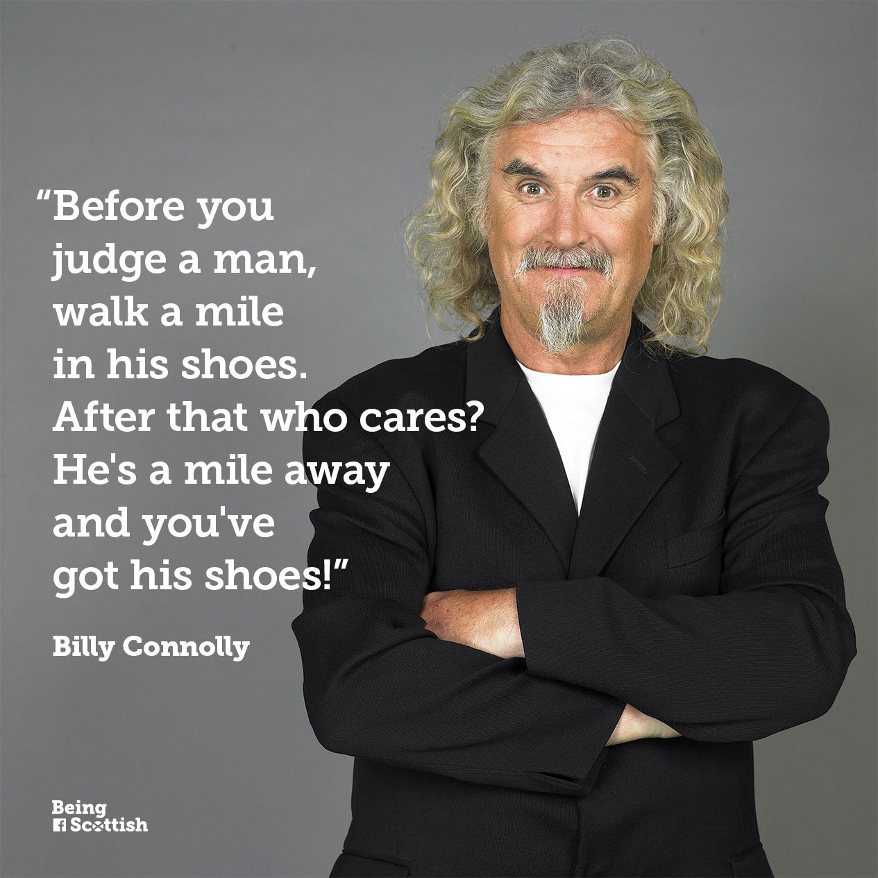 On this day in 1942: Scottish comedian Billy Connolly was born in Glasgow. Happy birthday to The Big Yin! 