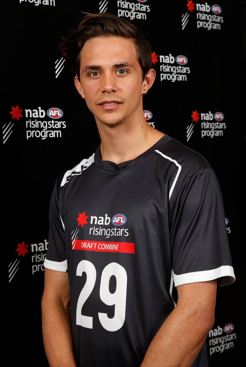 Great to have you at <a href="/PAFC/">Port Adelaide FC</a>  Aidyn Johnson! #weareportadelaide #AFLDraft