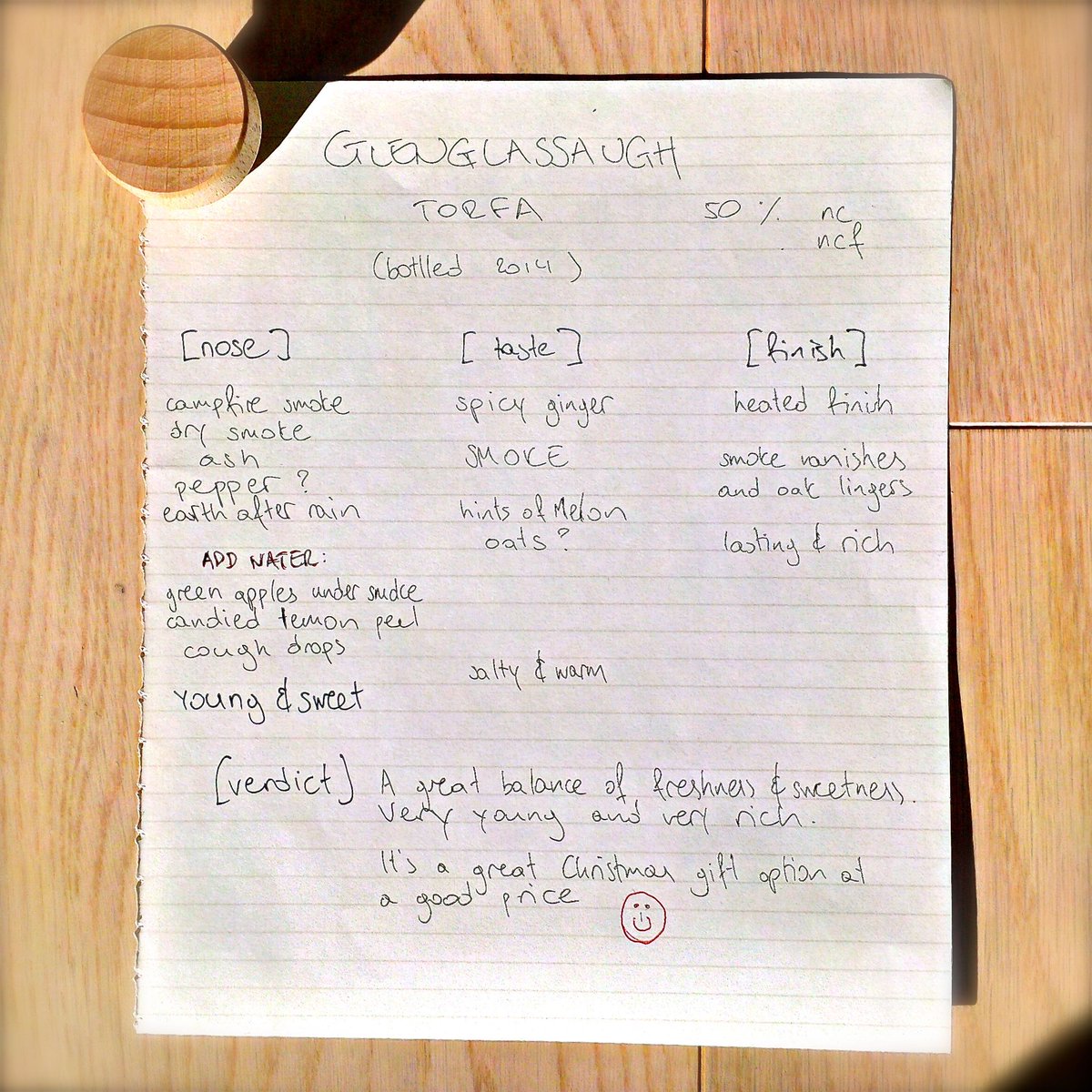 #Torfa (50%) is young &amp; beautiful at a very decent price. Consider it for Christmas gifts. Cheers <a href="/glenglassaugh/">Glenglassaugh</a>