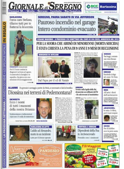 GazzettaAdda's tweet photo. Il Giornale di Seregno questa mattina in edicola!

https://t.co/fQCHwki1nV https://t.co/0a52Mz5Syz