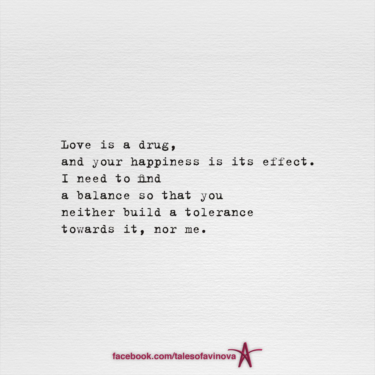 Tolerance goo.gl/WvzqgQ #talesofavinova #poems