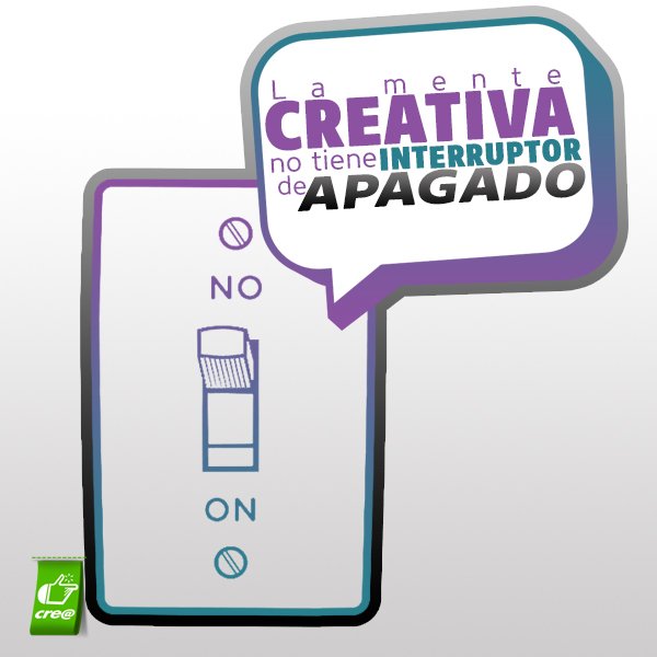 Crea_Publicidad's tweet photo. #BuenDia es hora de encender la #ChispaCreativa. Seguimos trabajando para #Crear cosas increíbles. https://t.co/LeTQi9LhHm