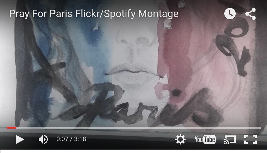 What happens when you take #1 Spotify track in France + Flickr feed of #Paris? #ParisAttacks youtu.be/k4v7InHXDQI