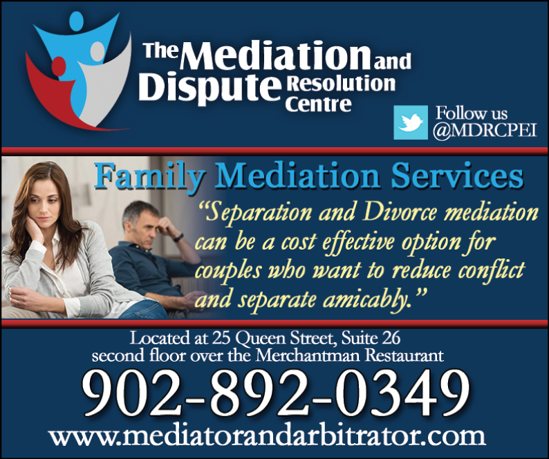 Family Mediation Services <a href="/MDRCPEI/">The Mediation Centre</a> - Going through a Separation or Divorce? mediatorandarbitrator.com #PEI
