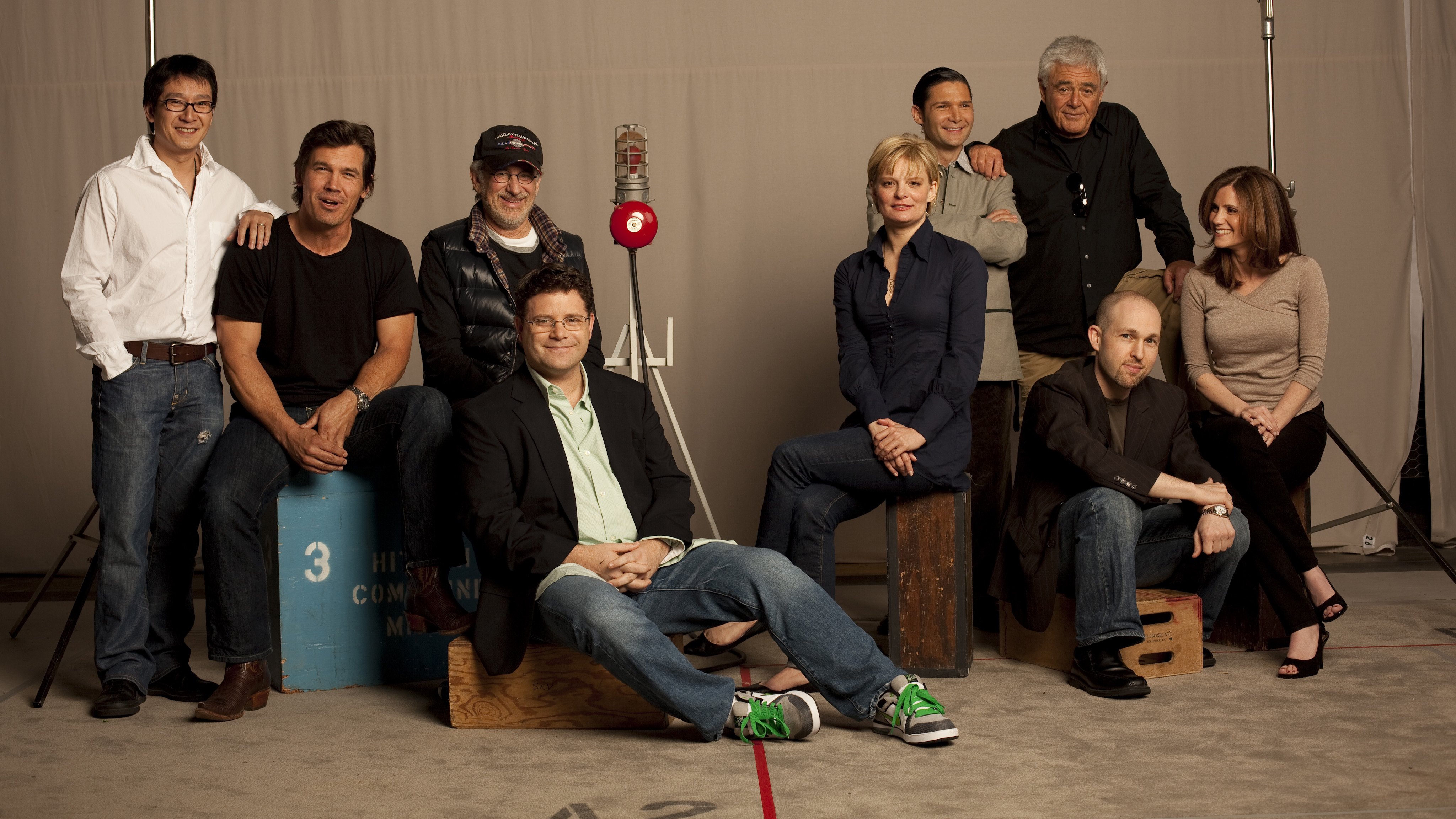 Josh Gad Reunites The Goonies: Steven Spielberg, Josh Brolin, Sean Astin and More!