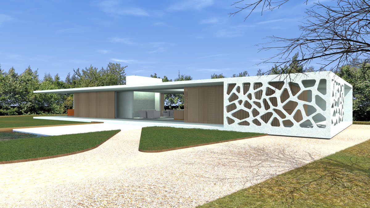 Brasilia , villa Cavini, ontwerp goed gekeurd...