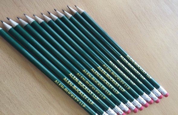 PowerPrintUK's tweet photo. What better way to get your company name out there than a branded pen or pencil. #printedpencil #printedpen https://t.co/rTHWOt2VeV