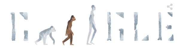 WillBeCreative's tweet photo. La #doodle di Google di oggi è un omaggio a #lucy. Ma chi è? https://t.co/PizkCd0zKK https://t.co/bMuVD556aw
