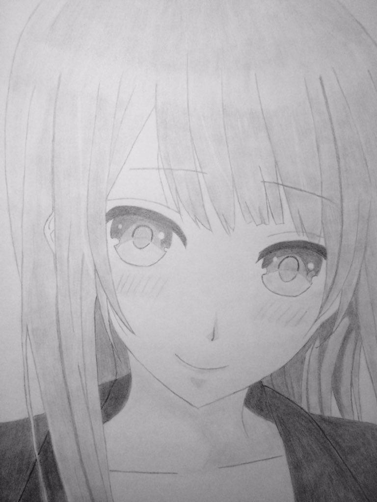 mikoto_dm's tweet image. おまちしておりました！ご主人様！！の 近衛 愛 を描きました！

#るーく団 
#ARETS団 
#おまちしておりました！ご主人様！！