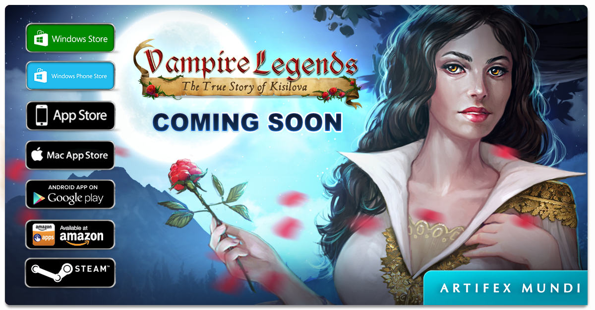 ArtifexMundi's tweet photo. #VampireLegends soon on your platform of choice! #gamedev #polishgmadev #indiegamedev https://t.co/WJWg2QAXtV