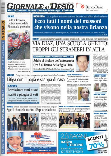 GazzettaAdda's tweet photo. Il Giornale di Desio questa mattina in edicola!

https://t.co/FUD0VqoglV https://t.co/B1zYIPmw51