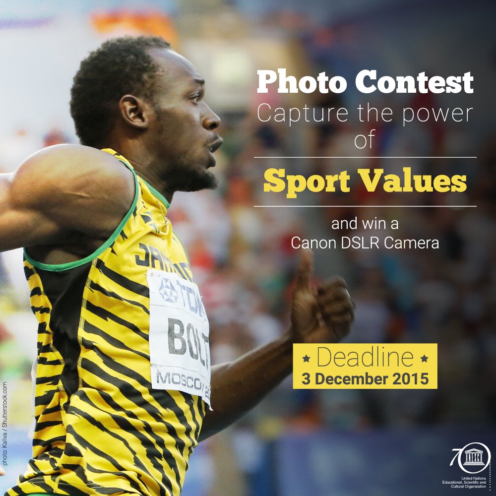 UNESCO on Twitter: "#PhotoContest: Capture the power of sport values ...