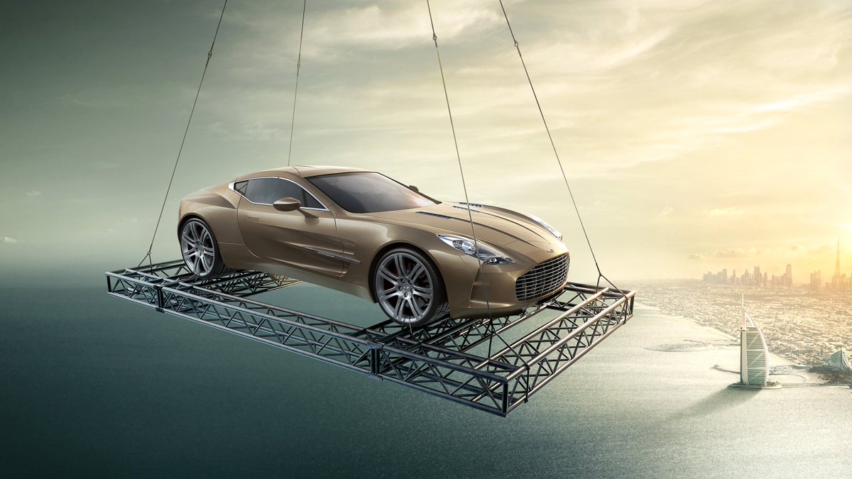 ambolabs's tweet photo. Behind the scenes - Aston Martin Sky-high #3d #Retouching #advertising #dubai #AstonMartin https://t.co/KJdEMRdb0A