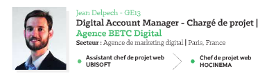 audencia's tweet photo. #Diplomés - Digital Account Manager au sein de @betcdigital, @JDLP_fr présente son métier 
https://t.co/7XGv8gnyAE https://t.co/kPVLhPofab