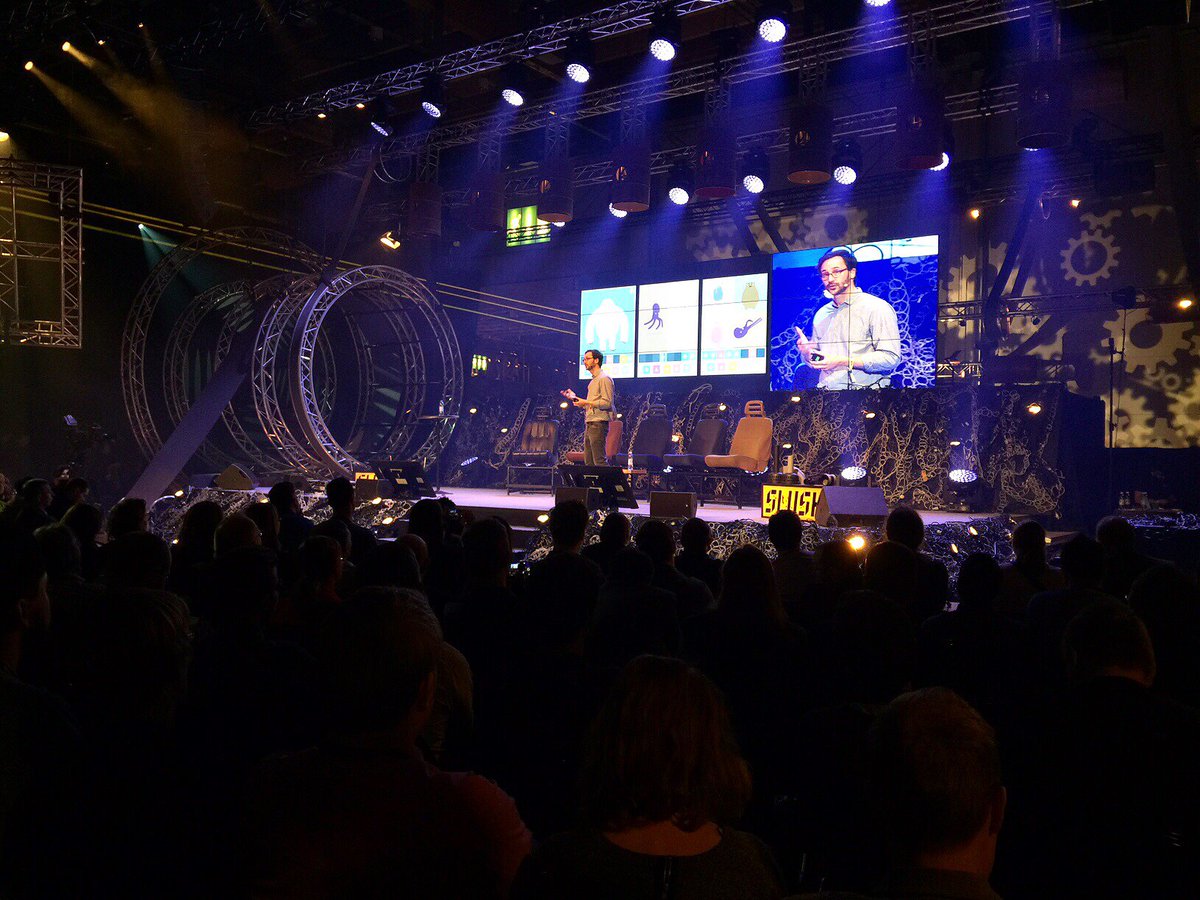 Hello_Passion's tweet photo. Here's Passion director @lucas_zanotto talking at @SlushHQ Festival a while ago! #slushrush #passionpictures https://t.co/lpw5ZKYihc