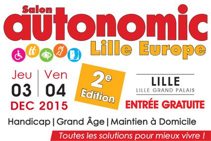 departement59's tweet photo. Retrouvez-nous au salon Autonomic les 3 et 4 décembre à #Lille. https://t.co/na9GmJYPay #Autonomie #Handicap #Nord https://t.co/HXQYq2niNT