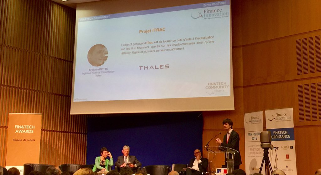 VictorMertz's tweet photo. LIVE #FTCommunity | @Thalesgroup se lance dans l'analyse #Blockchain #Bitcoin, avec ce projet #iTrac orienté défense https://t.co/5ep96V1UqJ