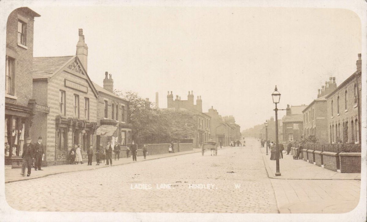 Hindley, Ladies Lane, approx 1910 Don't forget Wigan prints for sale, only 24.99 framed on.fb.me/1OpILRa