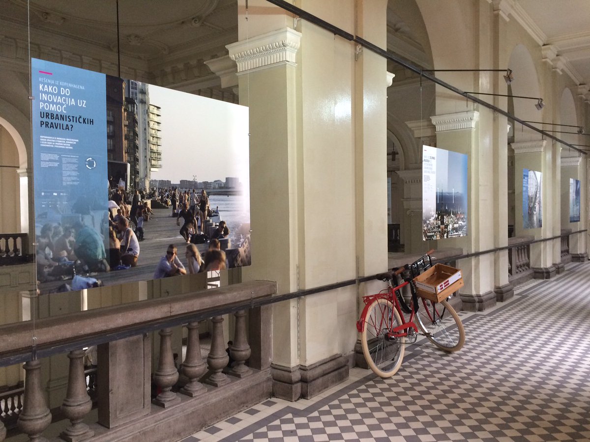 BalkanGreEnNews's tweet photo. "Copenhagen solutions", #Belgrade exhibition by @dkinserbia til December10. https://t.co/ZH94kDJNkg #cphsolutionslab https://t.co/fK99nzQxew