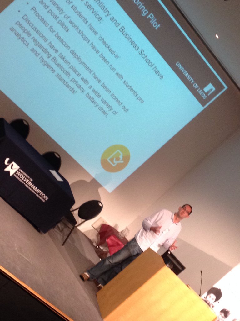_campusM_'s tweet photo. Mark talking about #attendancemonitoring pilot at Leeds https://t.co/QD7J9NHHTl