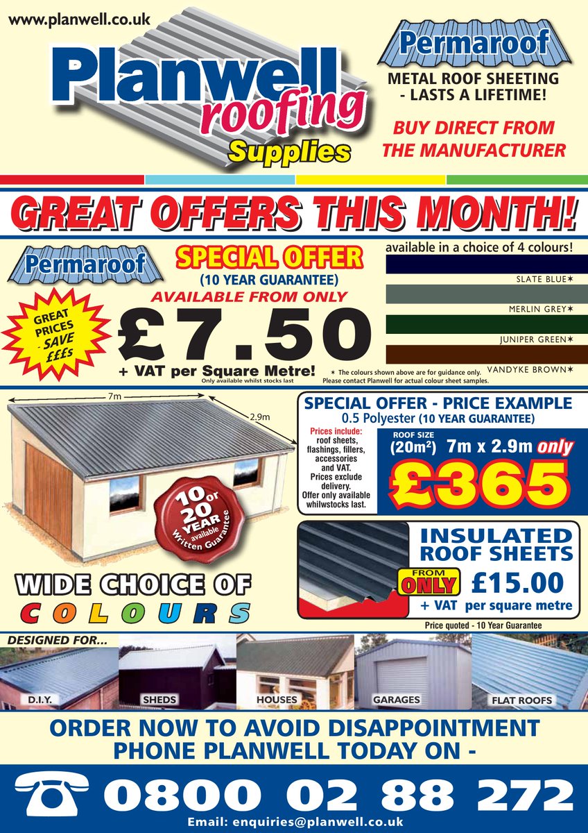 PlanwellRoofing's tweet photo. Have a look at our SPECIAL OFFER https://t.co/Ppa9BdBz92