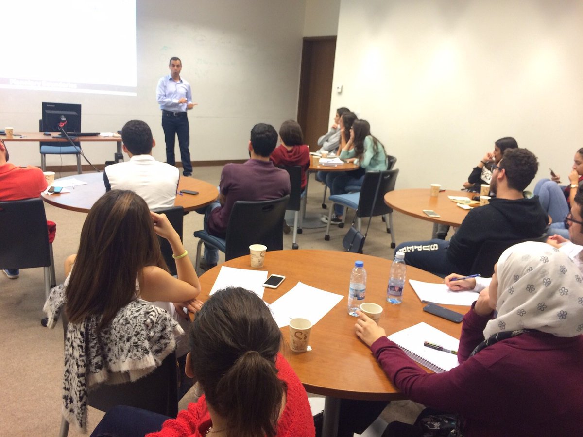 Net_ImpactAUB's tweet photo. Environment awareness session by Dr Pierre Haddad #acsessproject #netimpactaub https://t.co/J0EMbobrGa
