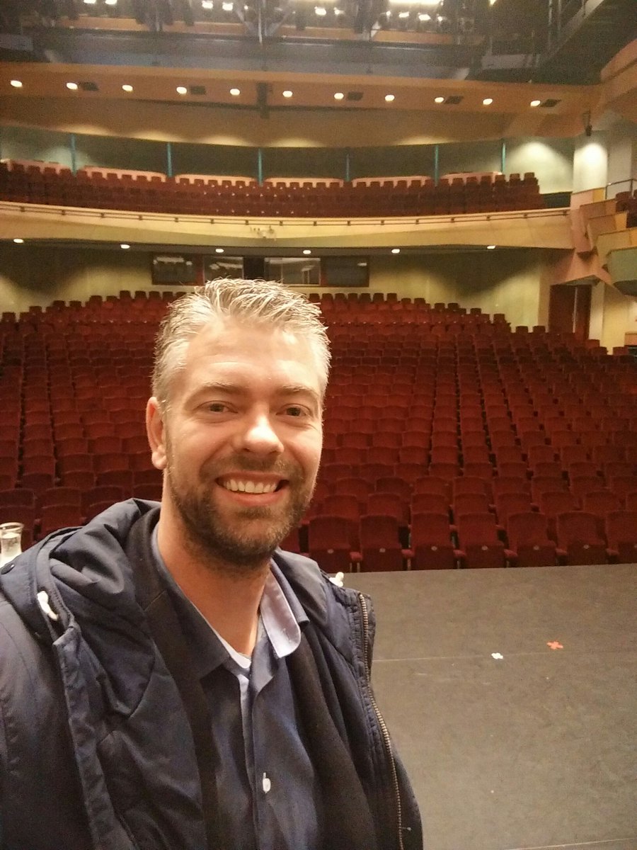 Klaar voor vanavond, presentatie met pa @ Rabo WF ledendag #rabosteunt