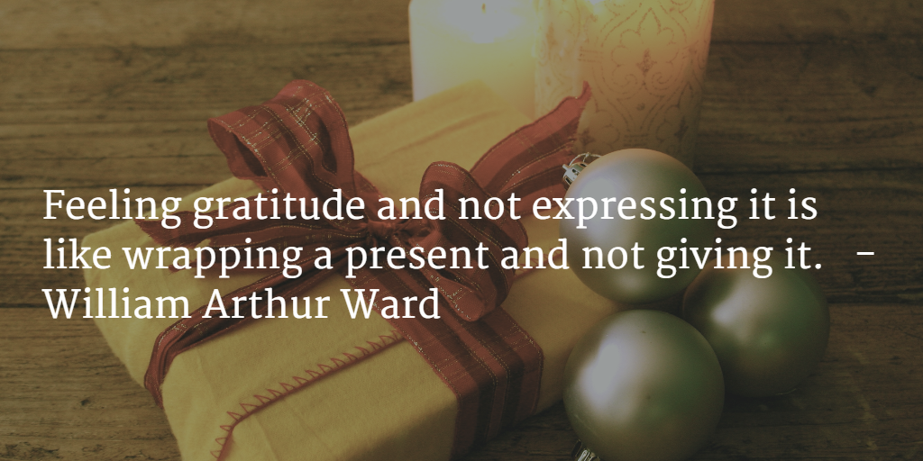 HenryFuneralVA's tweet photo. Feeling #gratitude and not expressing it is like wrapping a present and not giving it.  - William Arthur Ward https://t.co/OvPrpREFRW