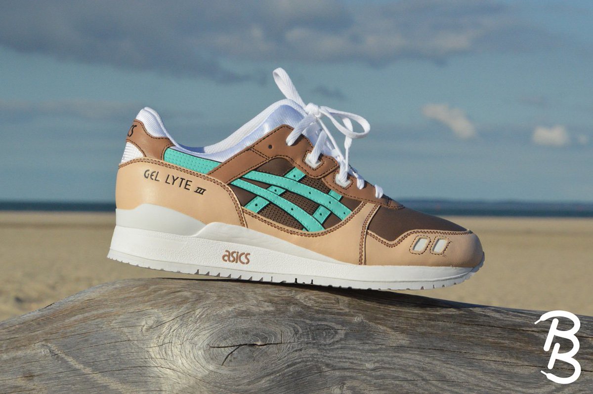 Customs by BB auf Twitter: „Asics Gel Lyte III "Hidden Beach" custom! at https://t.co/t1E0V1kiaO #asics #gellyteiii https://t.co/BLErLv1rZo“ / Twitter