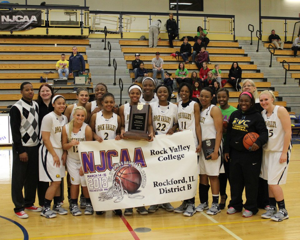 RVC_Athletics's tweet photo. 50th Fridays: @CoachOpat & women's basketball won 2nd straight @NJCAA title in 2013 after a 32-2 season! #RVC50 https://t.co/x5DjTspt2O