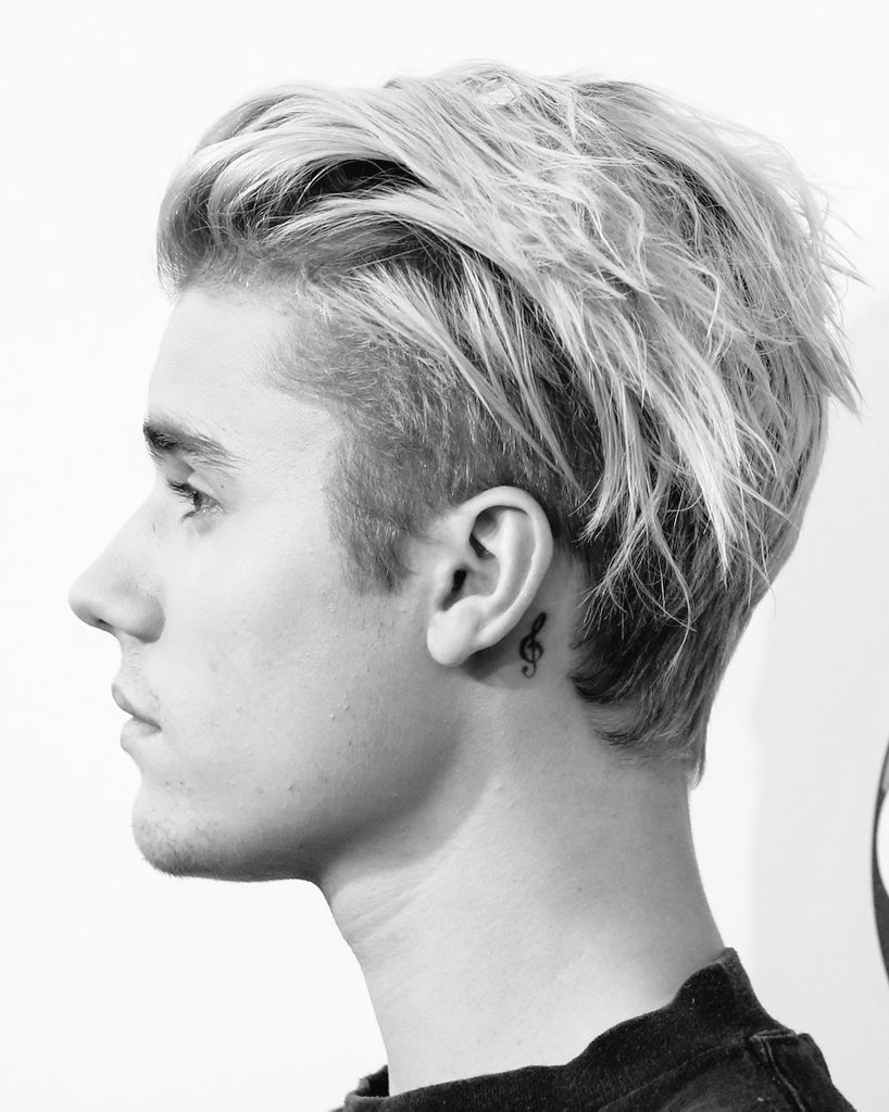 justin bieber hairstyle side view