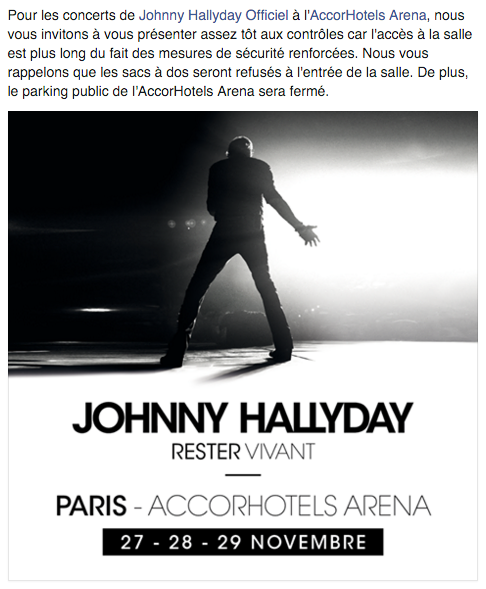 Conseils de mon producteur <a href="/DecibelsProd_/">Décibels Prod</a> pour les concerts à Paris : RDV vendredi, samedi et dimanche!  🎸 👍🏻