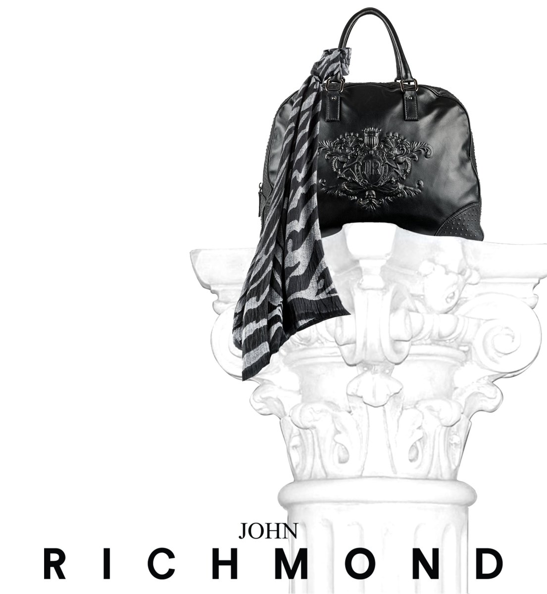 #johnrichmondofficial #bag #scarf #fw1516
