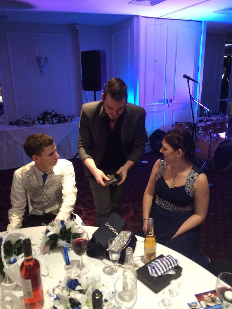 When magic goes wrong, get your wallet out and bribe people!! #wedding #weddings #brides #party #entertainment