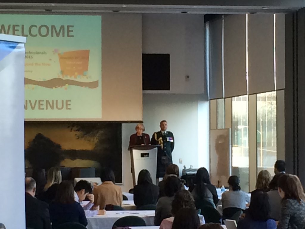 brandon_tong's tweet photo. Lieutenant Governor of BC, The Honourable Judith Guichon speaking at today's @IPAC_NPs event in Vancouver #IPAC2015 https://t.co/roztsEhx4u