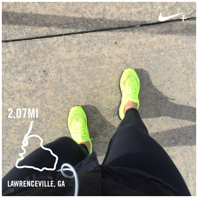 GrnMachineLucy's tweet photo. I just ran 2.07 mi with Nike+. https://t.co/KcSsNeghM0 #nikeplus https://t.co/9rDM87O7AT